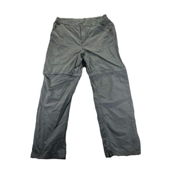 Koppen Mens Gray Nylon Windbreaker Cargo Convertible Pant Size M - Picture 1 of 3